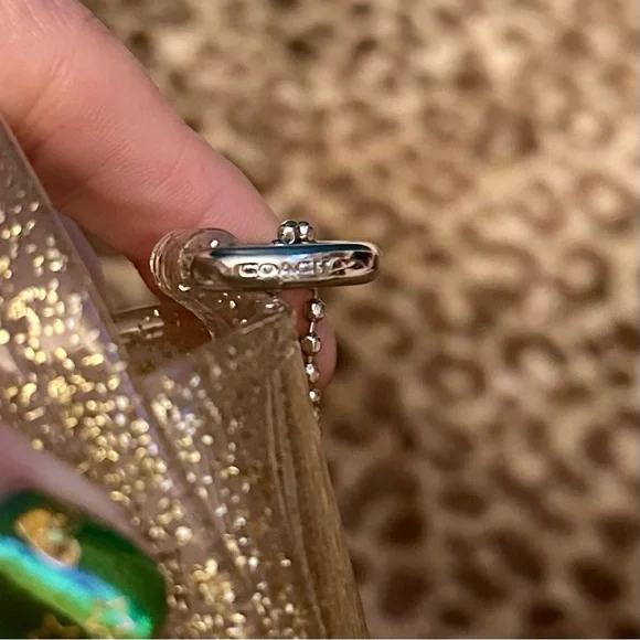 Coach Jelly Tabby -Gold Glitter Clutches & Wristlets